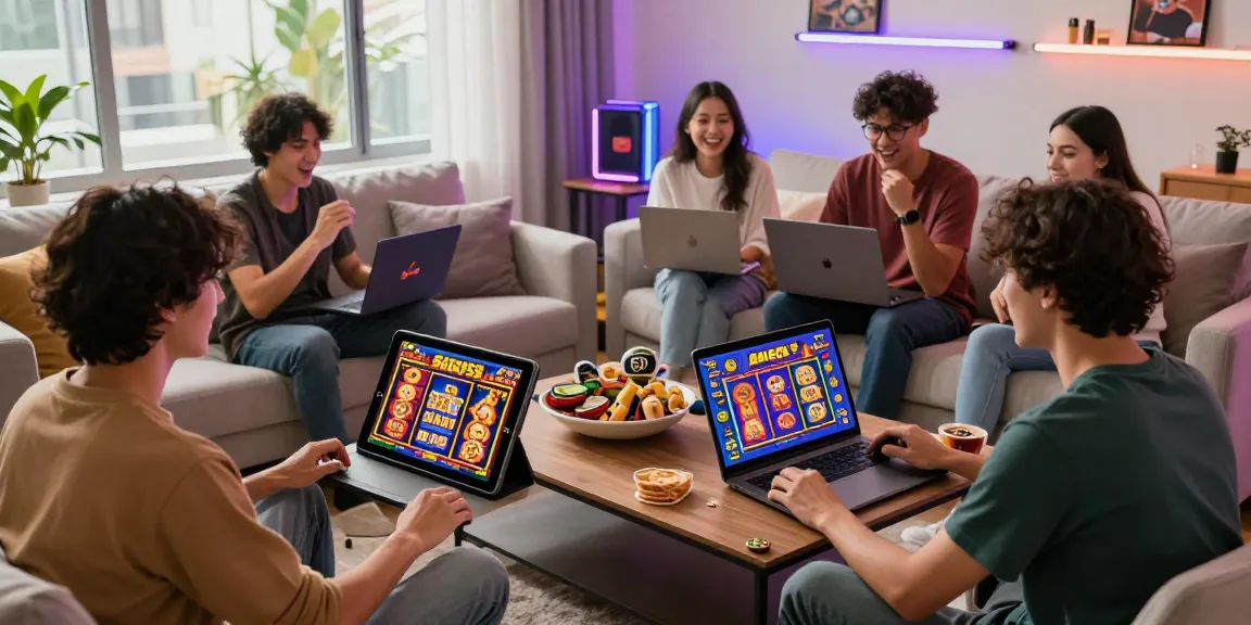 Permainan slot menarik di Super59 link alternatif dengan teman-teman di ruang tamu yang nyaman.